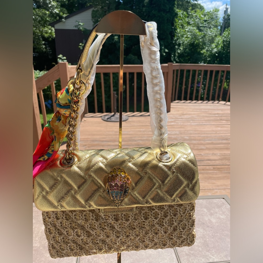 Kurt Geiger Raffia Handbag - Picture 2 of 12